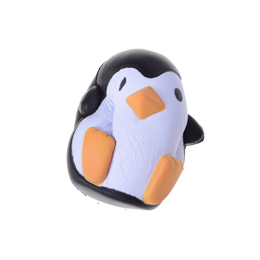 DROPSHIPPING 11.5CM Squishy Penguins Slow Rising Scented Fun Cartoon Animal Toys Stress Anxiety Toy for Child Adult Phone Straps | Игрушки и