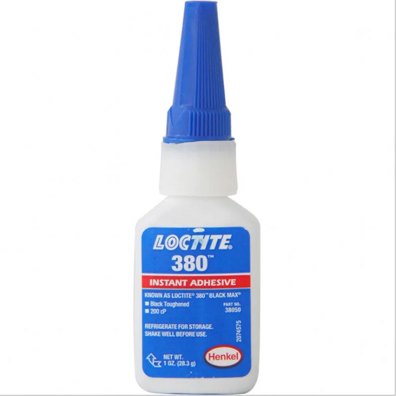 Loctite380 480 410 4210 черный клей резиновый металлический ремонтный агент фотоклей