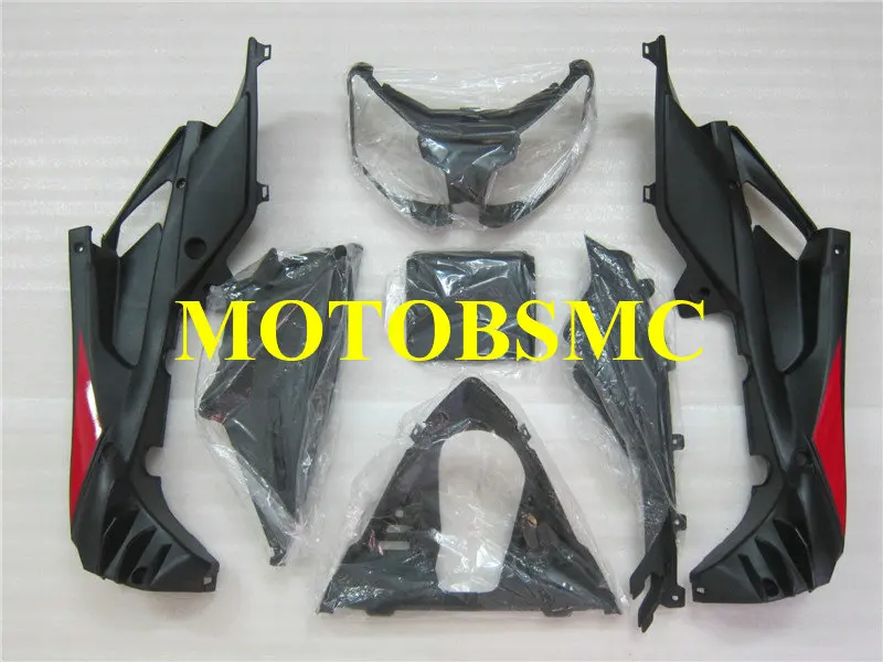 Мотоциклетный вставной обтекатель комплект для Aprilia RS125 06 07 08 09 10 11 RS 125 2006 2007 2011 красный черно белые обтекатели комплект+ подарки AA04