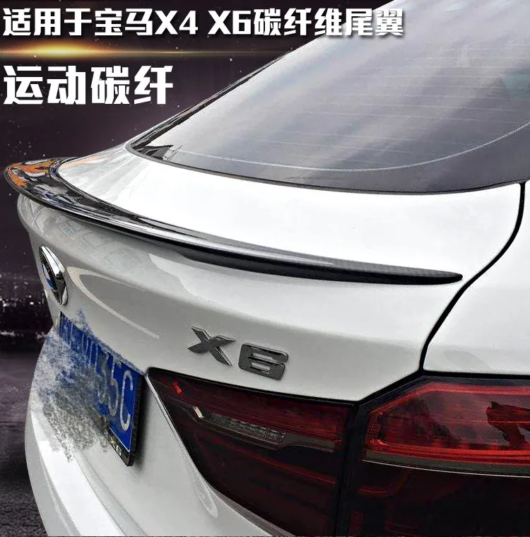 Задний спойлер из углеродного волокна для BMW X6 MPerformance X4 | Автомобили и мотоциклы