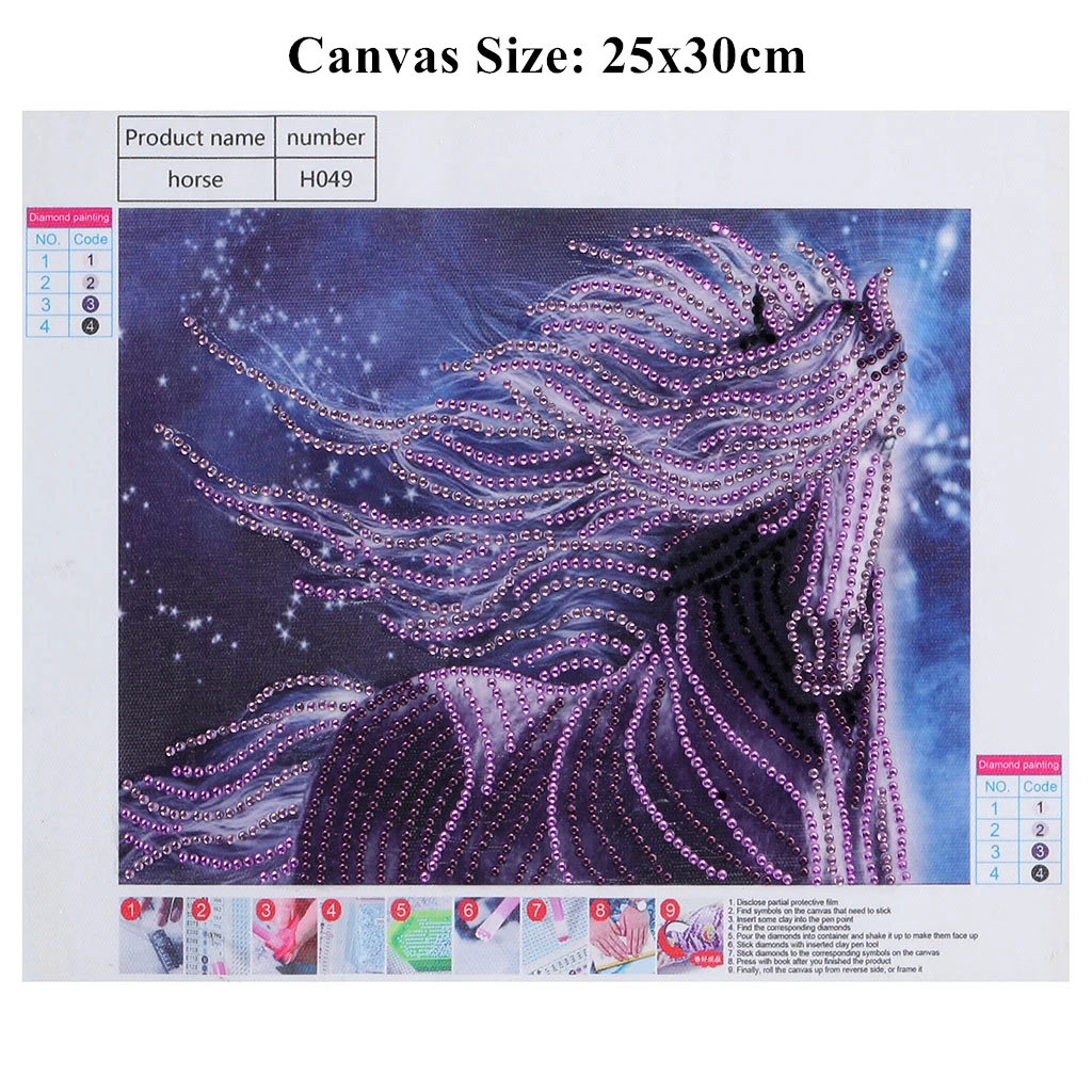 Style H049 DIY 5D алмазная картина особой формы, собака, кошка, птицы, Бабочка, алмазная вышивка, стразы, Набор для вышивки крестиком, художественные декорации - Цвет: Style H049