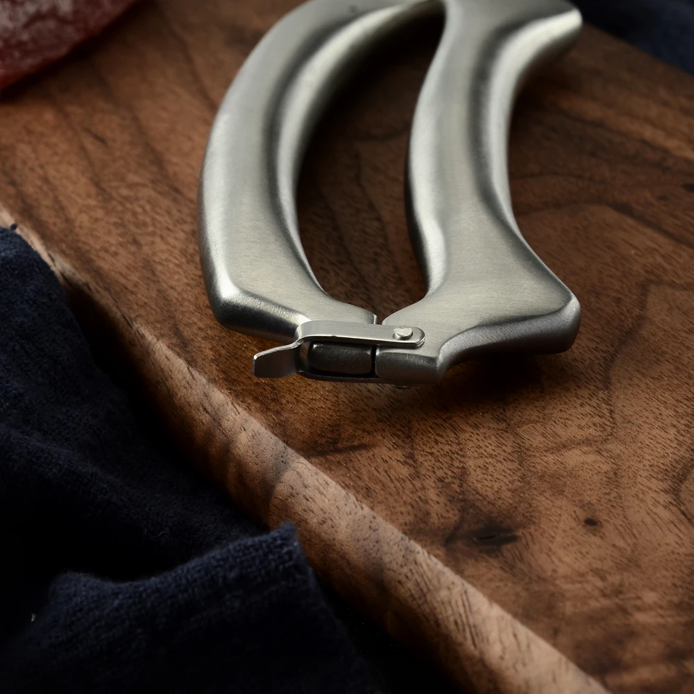 Кухонные ножницы сверхпрочные для куриных костей птицы из нержавеющей стали