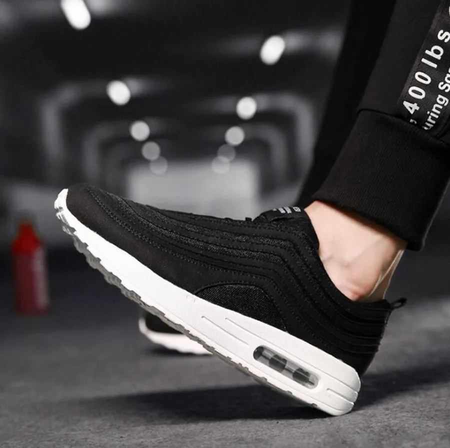 Super Hot New Tide Men's Shoes Autumn and Winter Rainbow Air Cushion Versatile Casual Fashion Sports Running | Обувь