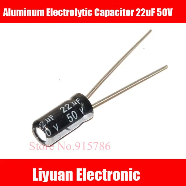 Алюминиевый электролитический конденсатор 50 шт./лот 22 мкФ в 5*11 мм