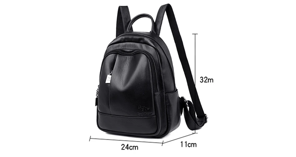 Женские мягкие кожаные рюкзаки, высокое качество, рюкзак Mochila Feminina, школьные сумки для девочек-подростков, рюкзак для путешествий, Sac A Dos