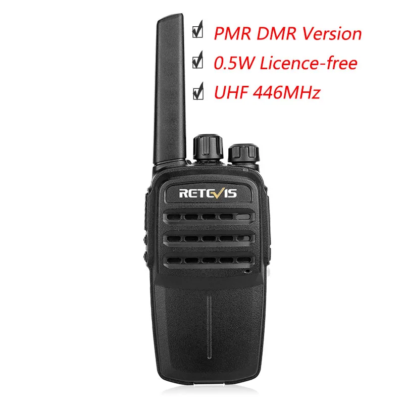 PMR446 Version Retevis RT40 DMR цифровое радио 0,5 Вт DMR Tier I цифровая аналоговая рация PMR446/FRS двухстороннее радио VOX Ham Радио Comunicador - Цвет: PMR446 Version