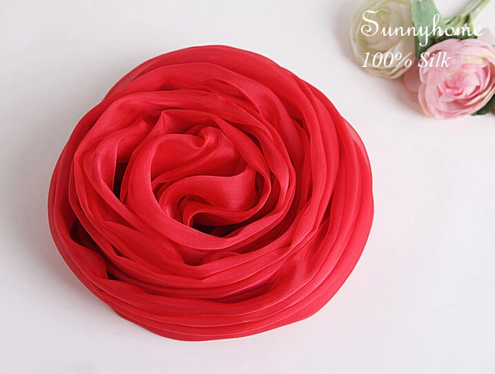 Простой хиджаб из вискозы женский шарф чистого шелка брендовые китайские