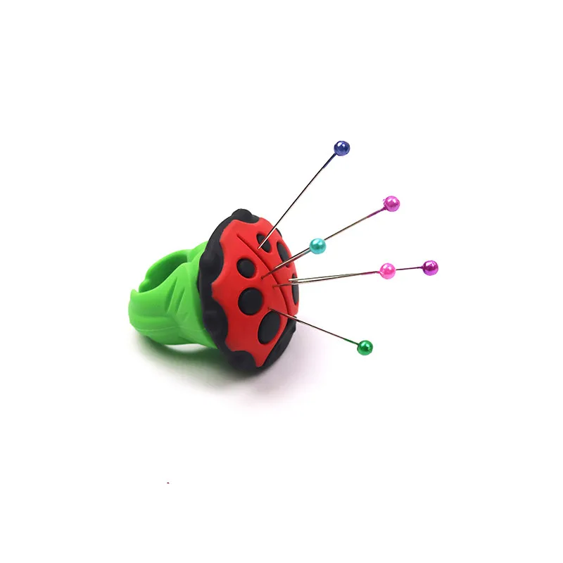 Креативные милые мини-цветок и серьги &quotБожья коробка&quot палец кольцо шитье