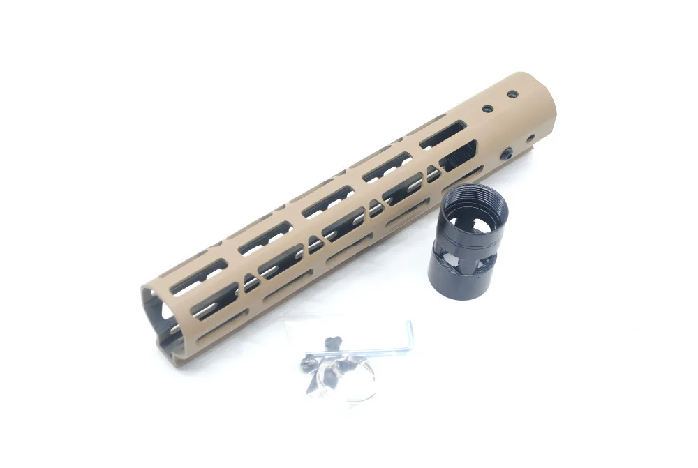 Тактическая AR15 Tan 10 &quotдюймовая свободная поплавок M Lok Handguard Picatinny Rail Mount Bracket