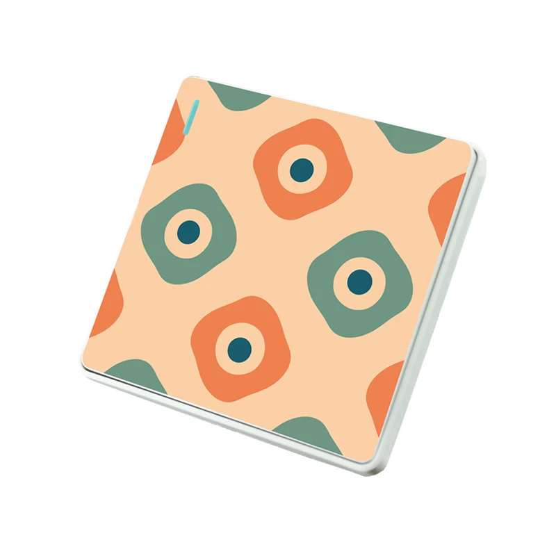 Новый стильный роскошный настенный домашний выключатель сделай сам с рисунком панель светового