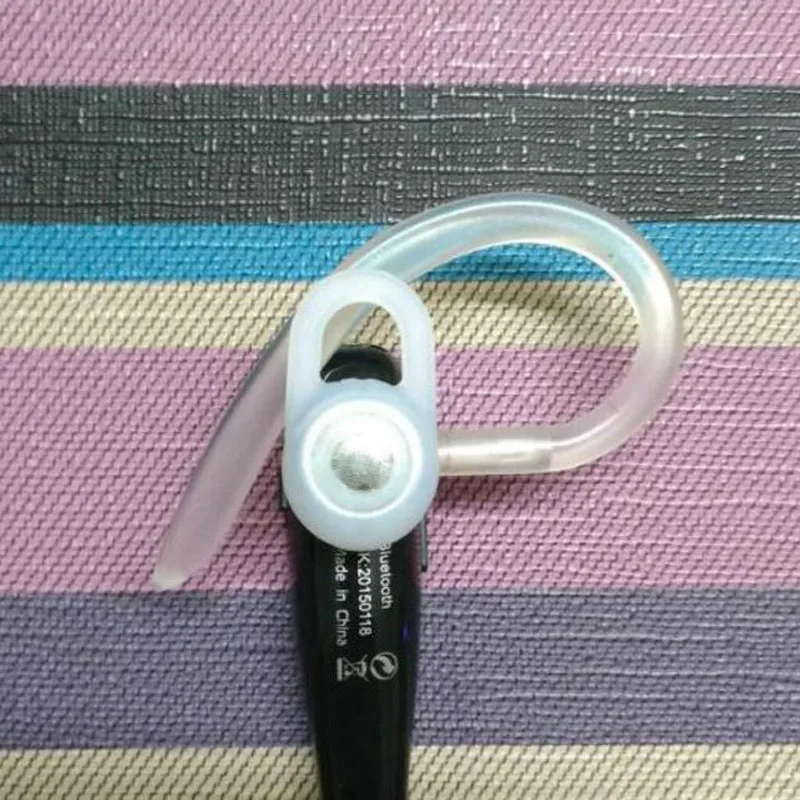 360 градусов Поворот из мягкого силикона Bluetooth наушники наушное Крепление зажим