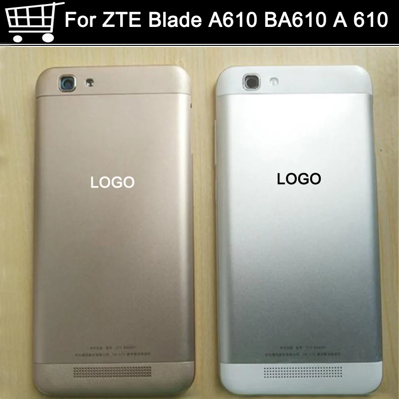 Задняя крышка для аккумулятора ZTE Blade A610 BA610 A 610 чехол с логотипом запасные