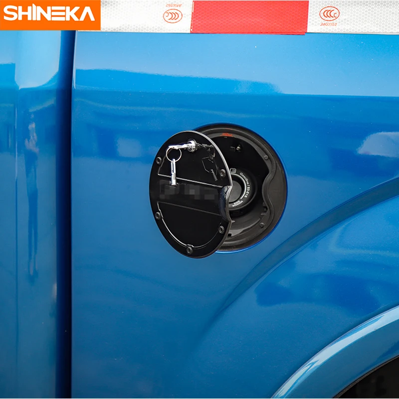 SHINEKA крышки бака для Ford F150 автомобиля внешний газовый топливный бак крышка с