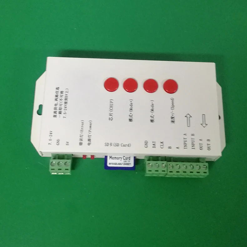 Программируемая rgb SD карта светодиодный пиксельный контроллер UCS1903 WS2811 модуль