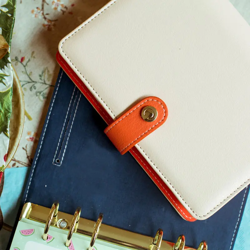 Kawaii Planner A6 kikki персональный органайзер с макарунами из искусственной кожи для