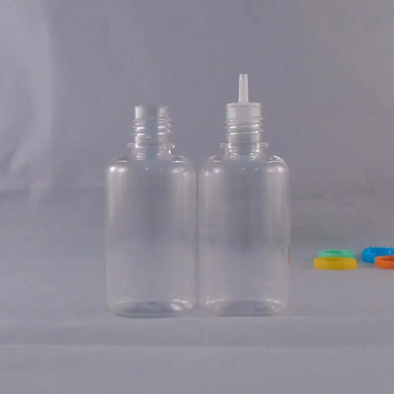 Высококачественная пластиковая бутылка eliquid 50 мл ПЭТ детская длинные и тонкие