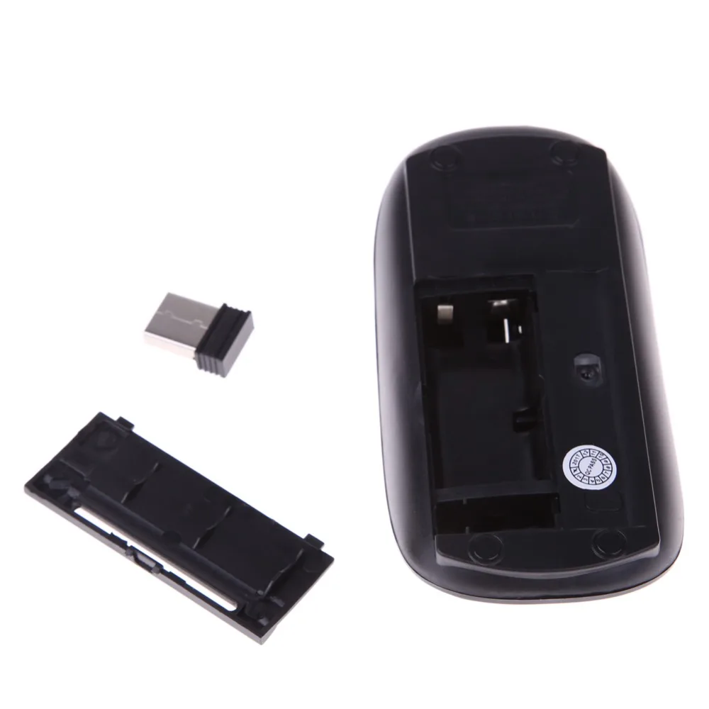 Беспроводная оптическая USB-мышь 2 4 ГГц приемник DPI 2400 Сверхтонкая компьютерная