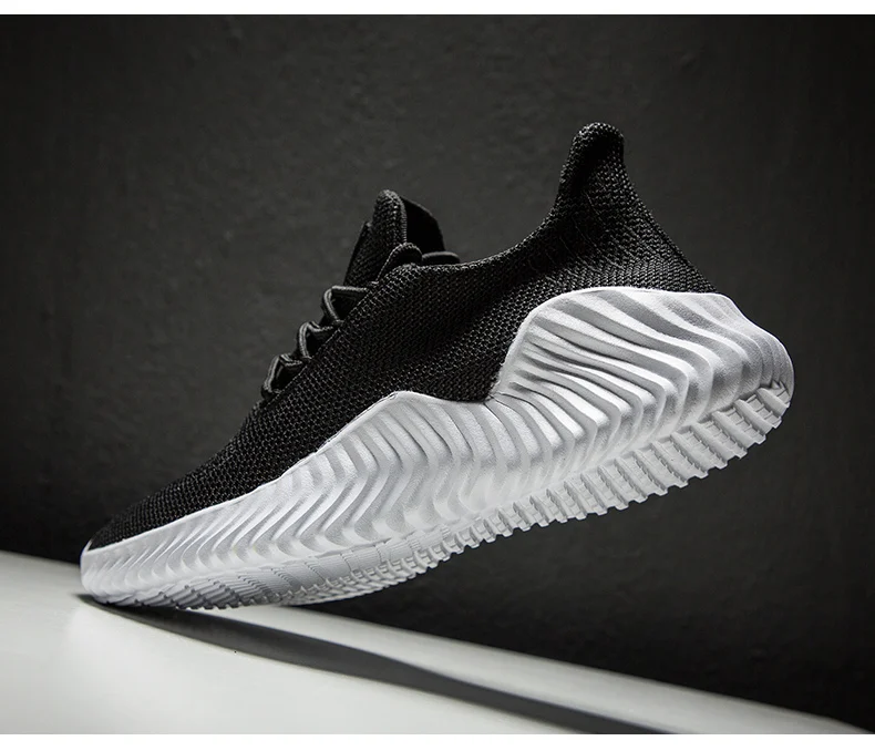 Hemmyi/мужские кроссовки Flyknit; дышащая повседневная мужская обувь; светильник; большие размеры; Tenis Masculino Adulto; Прямая поставка; 39-47