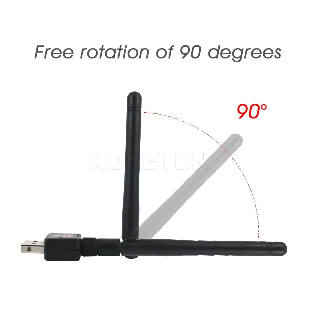 Беспроводная сетевая карта 150 Мбит/с USB 2 0 Wi Fi 802 11 n/g/b дБ сетевой ключ MT7601 адаптер с