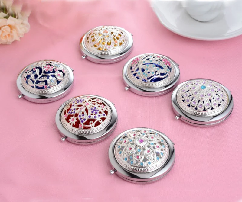 Мини косметическое компактное карманное зеркало подарок подружки невесты на