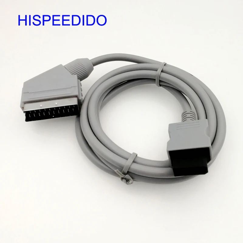 Высококачественный видео HD HDTV AV патч корд кабель RGB Scart LEAD для игровой консоли