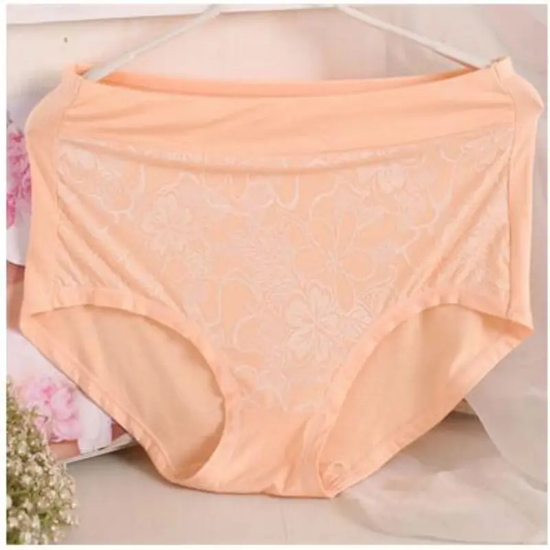 5 шт./лот женские очень большие сексуальные трусики с высокой талией Нижнее белье