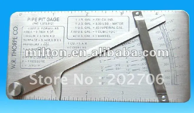 Au-foot pipeline inspection weld gauge pipe pit welding 2pcs/lot! | Инструменты