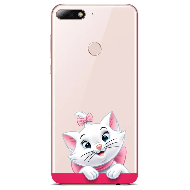 Чехол для телефона с рисунком &quotКоты-аристократы&quot Мари коты P8 LITE 2017 P9 P10 P20L P20Plus