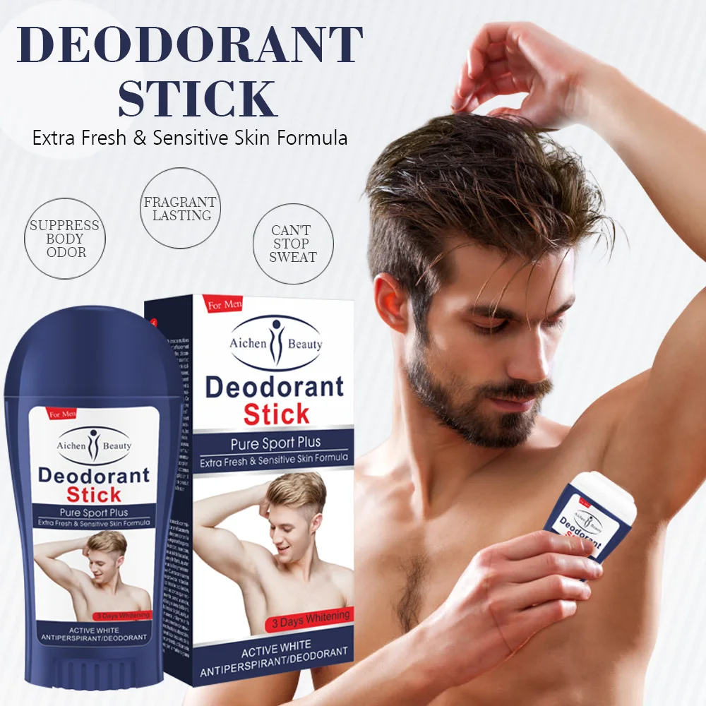 

Deodorant Stick 50ml Antiperspirant Stick Fragrance Deodorant Sweat Deodorant Underarm Removal for Men Spirits Tool Skin Care