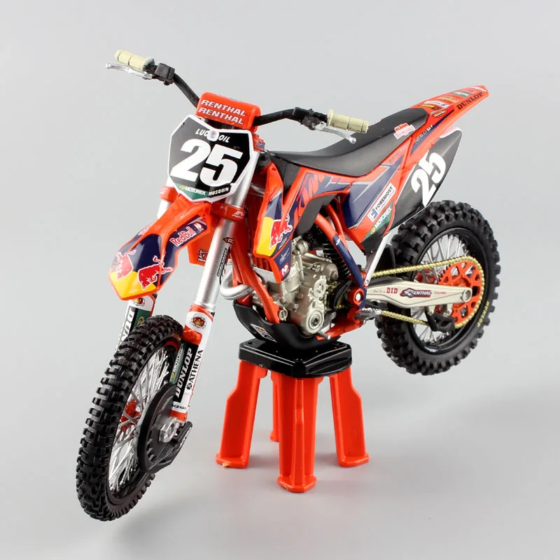 1/12 KTM 250SX-F № 25 напитка red bull от производителя racer SXF 2013 Марвин Musquin масштаб мотоциклов литья под давлением модель Мотокросс MX Байк игрушки