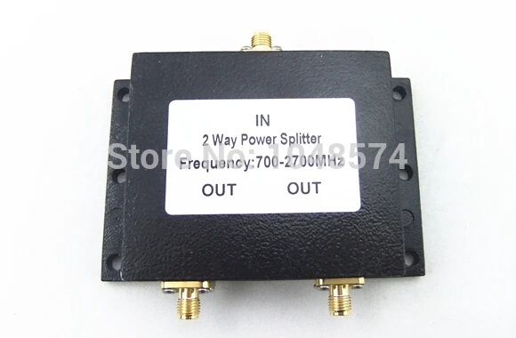 

1PC SMA female 2 Way Power Splitter Divider 700-2700MHz 50W wilkinson micro strip