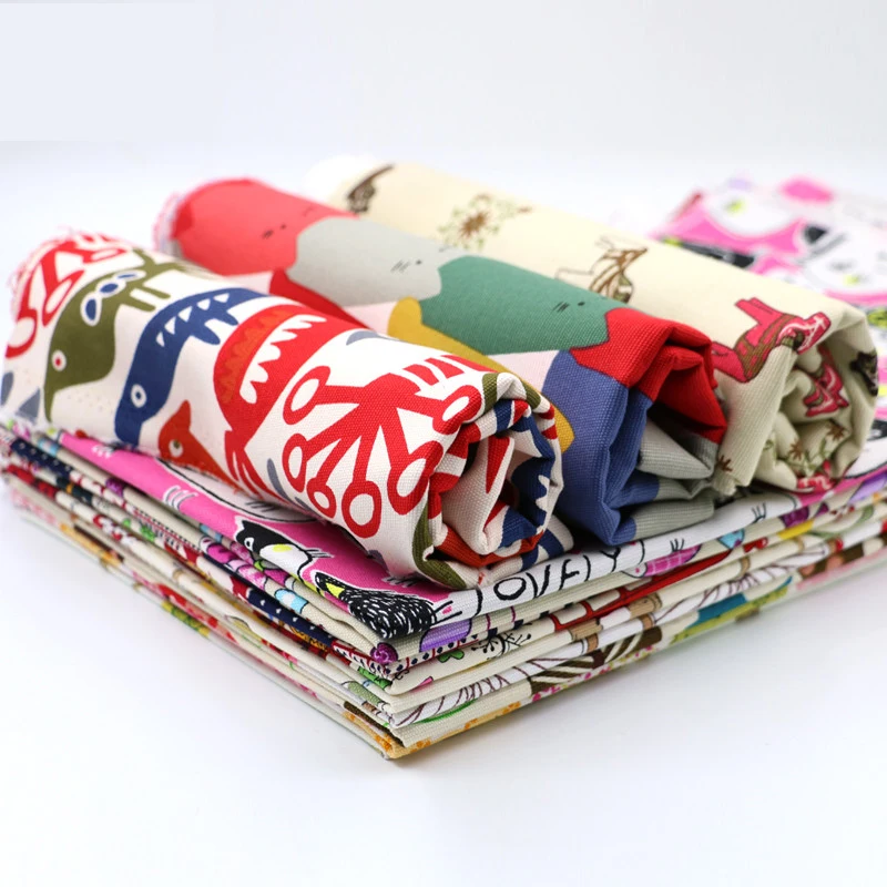 Рубиом (50х150см/штука) Распечатанный дизайн хлопчатобумажной ткани для самостоятельного шитья пэчворк подушка шторы материал для домашнего декора ткань.
