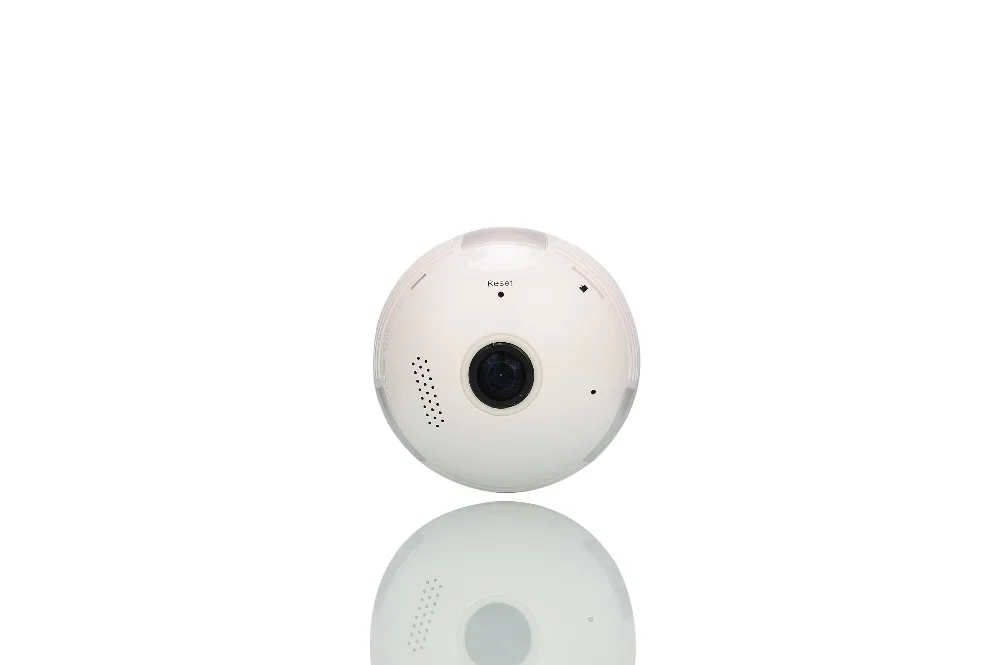 Wifi IP камера лампочка для дома беспроводная безопасность 1.3MP 960P рыбий глаз 360