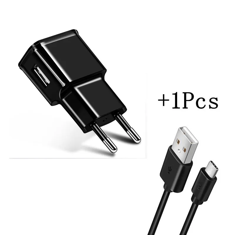 with type c cable1 5V 2A USB зарядное устройство для iphone ipad ipod Универсальное зарядное устройство для мобильных телефонов настенное зарядное устройство переменного тока для Xiaomi samsung huawei адаптер - Тип штекера: with type c cable1