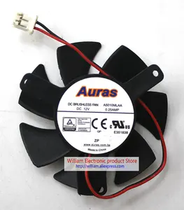 Оригинальный вентилятор Охлаждения видеокарты A5010MLAA, 12 В, 0,25 А, 47 мм, шаг 39 мм