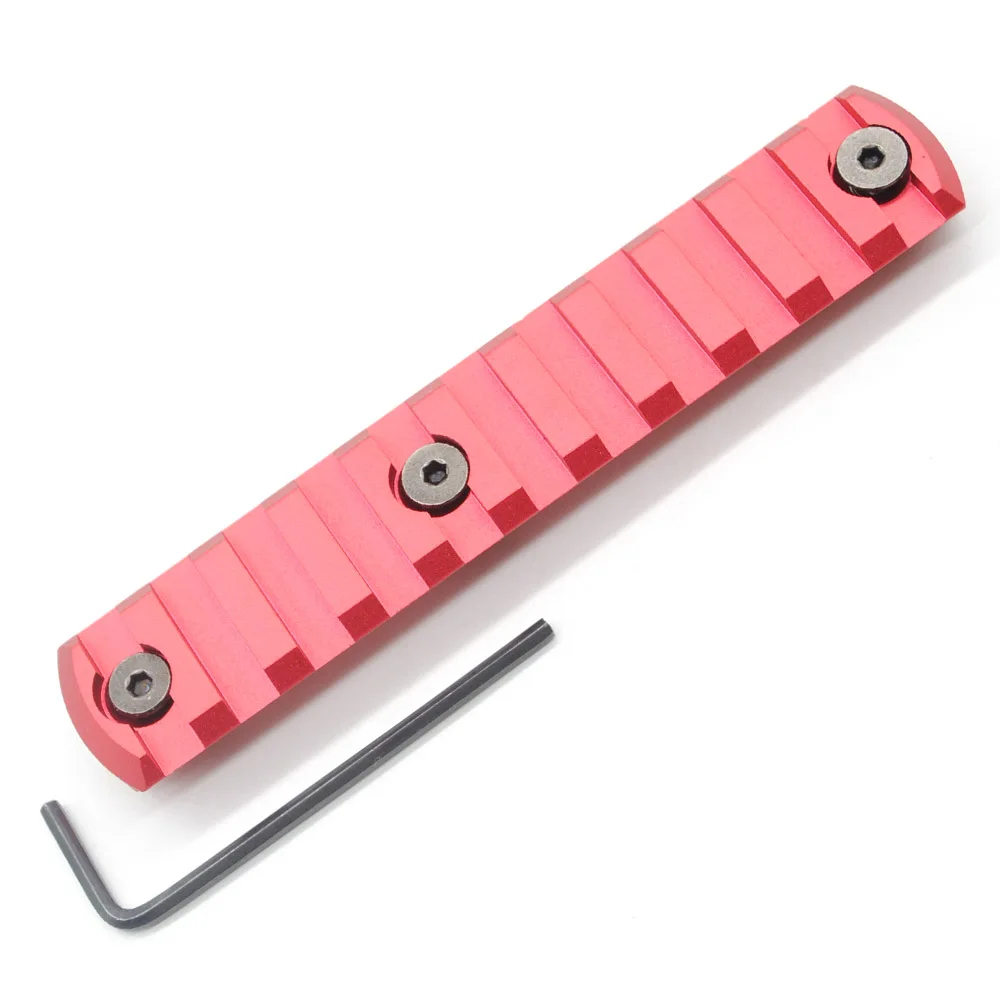 

Hot 11 Slots 4.61'' Inch Picatinny Weaver/ Rail Section Segment For Key Mod Handguard System