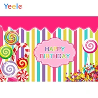 yeele candy lollipop stripe colors cloud pattern baby photography backgrounds customized photographic backdrops for photo studio