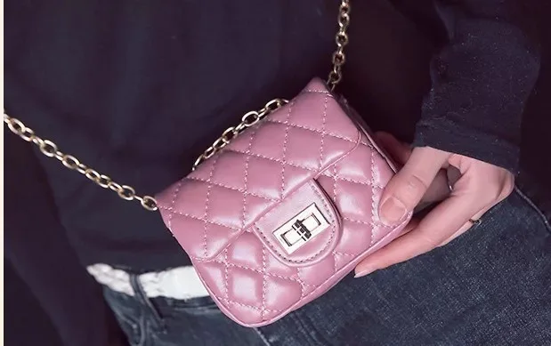 pink Женский клатч с блестками и цветами, Детская сумка через плечо, модные детские кошельки для девочек, сумки через плечо, сумки через плечо, Bolsa Feminina - Цвет: pink