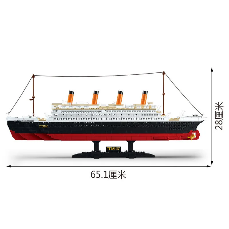 Sluban 0577 city Титаник RMS лодка корабль комплекты Конструкторы хобби сделай сам