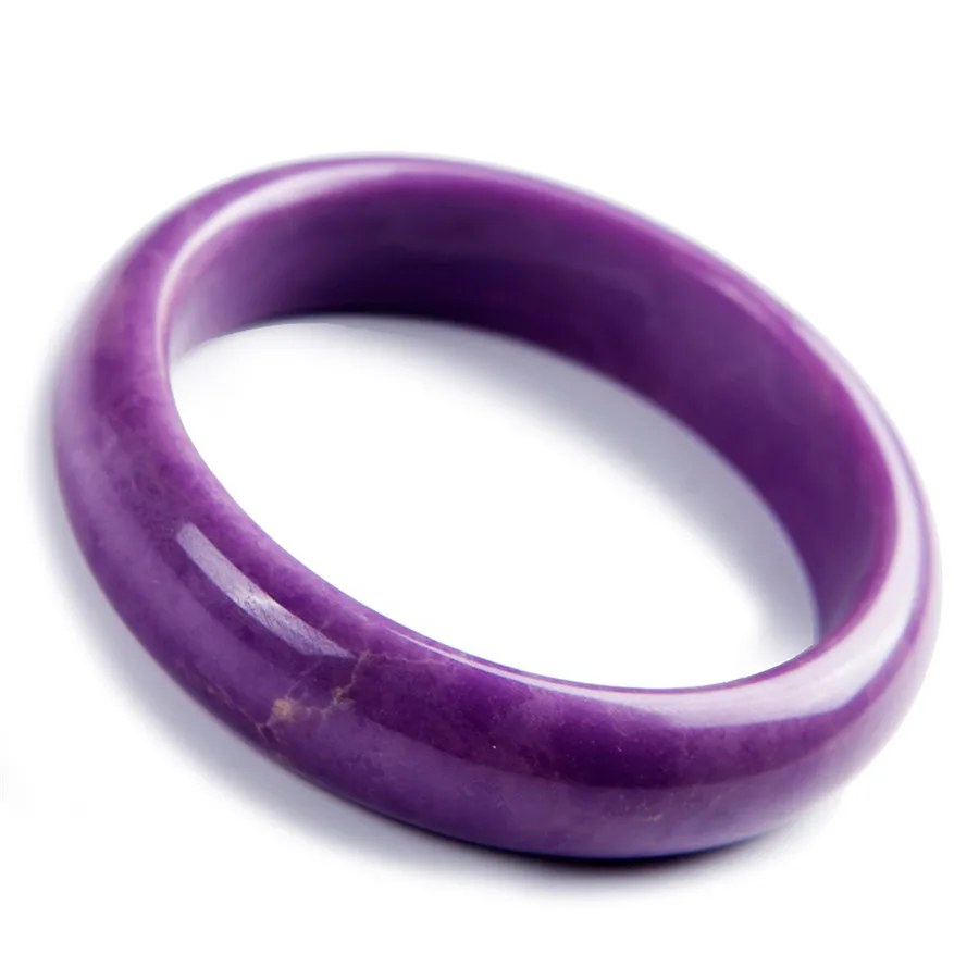 Подлинные браслеты из натурального фосфосидерита для женщин и фиолетовый