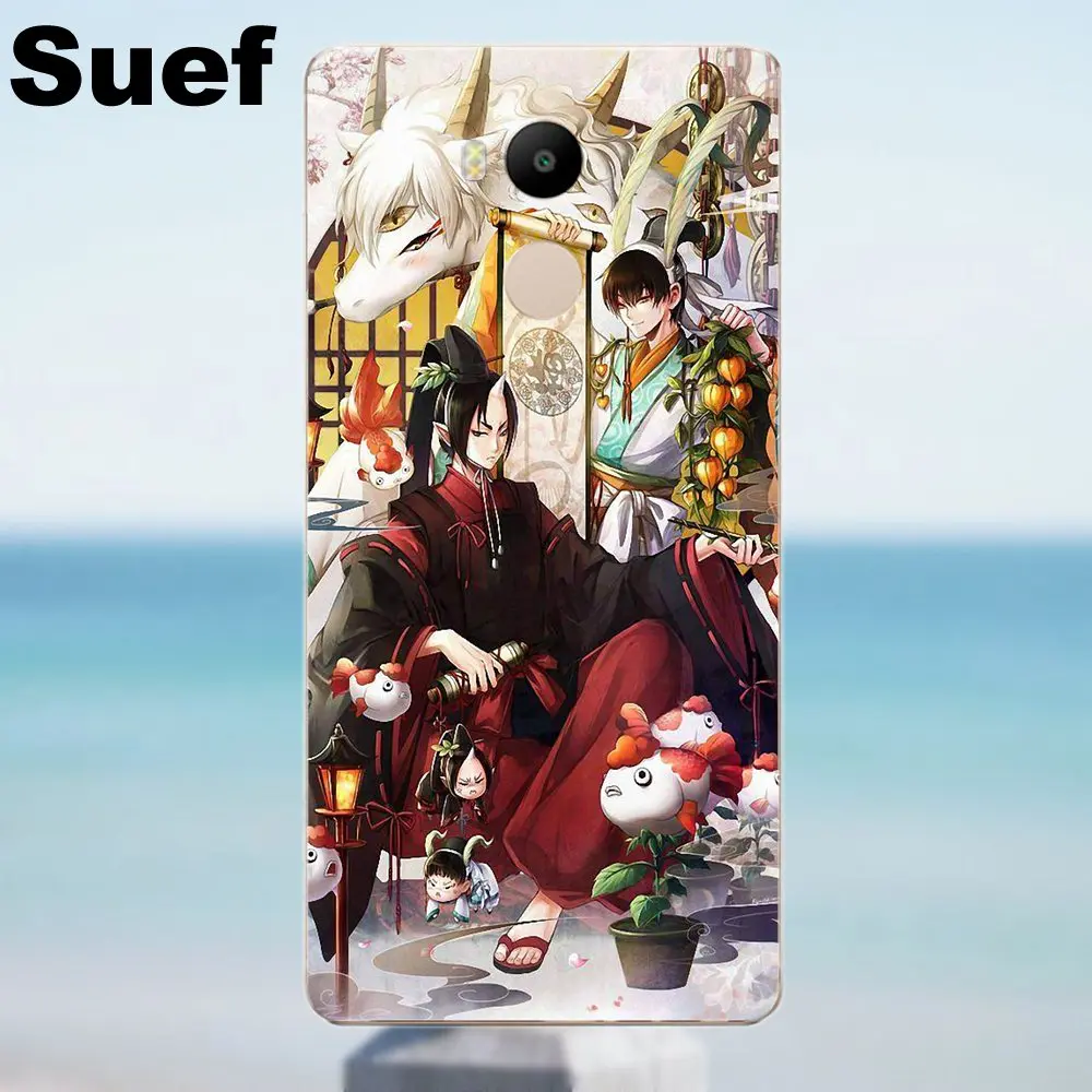 Suef аниме Hozuki No Reitetsu для Xiaomi Redmi 4 3 3S Pro Mi3 Mi4 Mi4i Mi4C Mi5 Mi5S Mi Max Note 2 популярный