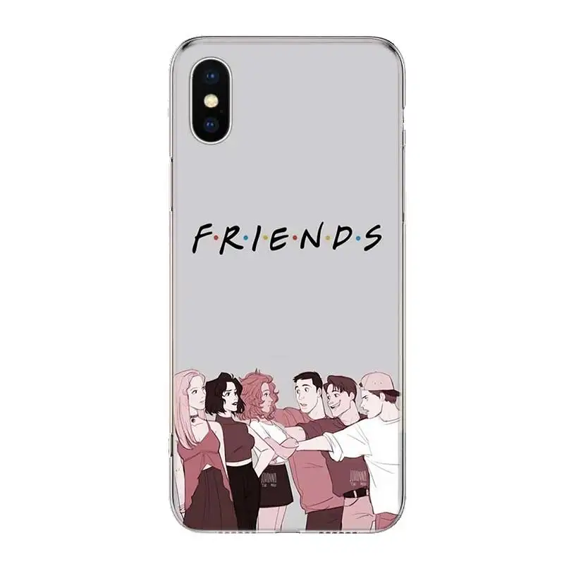 Friends Season TV Fundas Silicone Phone Back Case For Apple iPhone 6 6S 7 8 Plus + X 10 Ten XS MAX XR 5 5S SE Heart Cover |