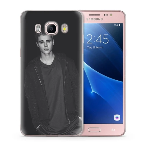 Coque For Funda Samsung Galaxy J5 2016 Case J510 J510F Tobacco Leaf Pattern Clear Soft TPU Silicone Q020 |