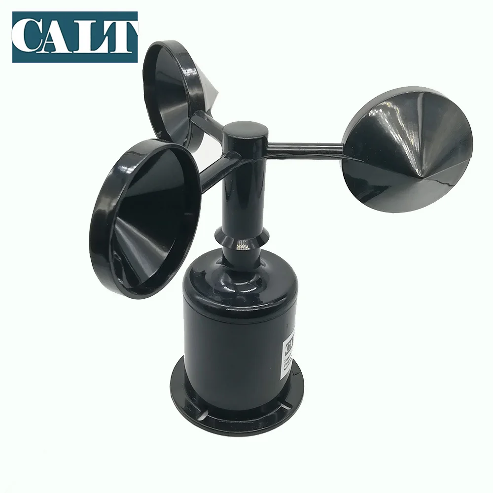 CALT три 3 чашки anemometer5v 9 30V dc Аналоговый сигнал 0 5V 10V 4 20mA Выходная Метеостанция