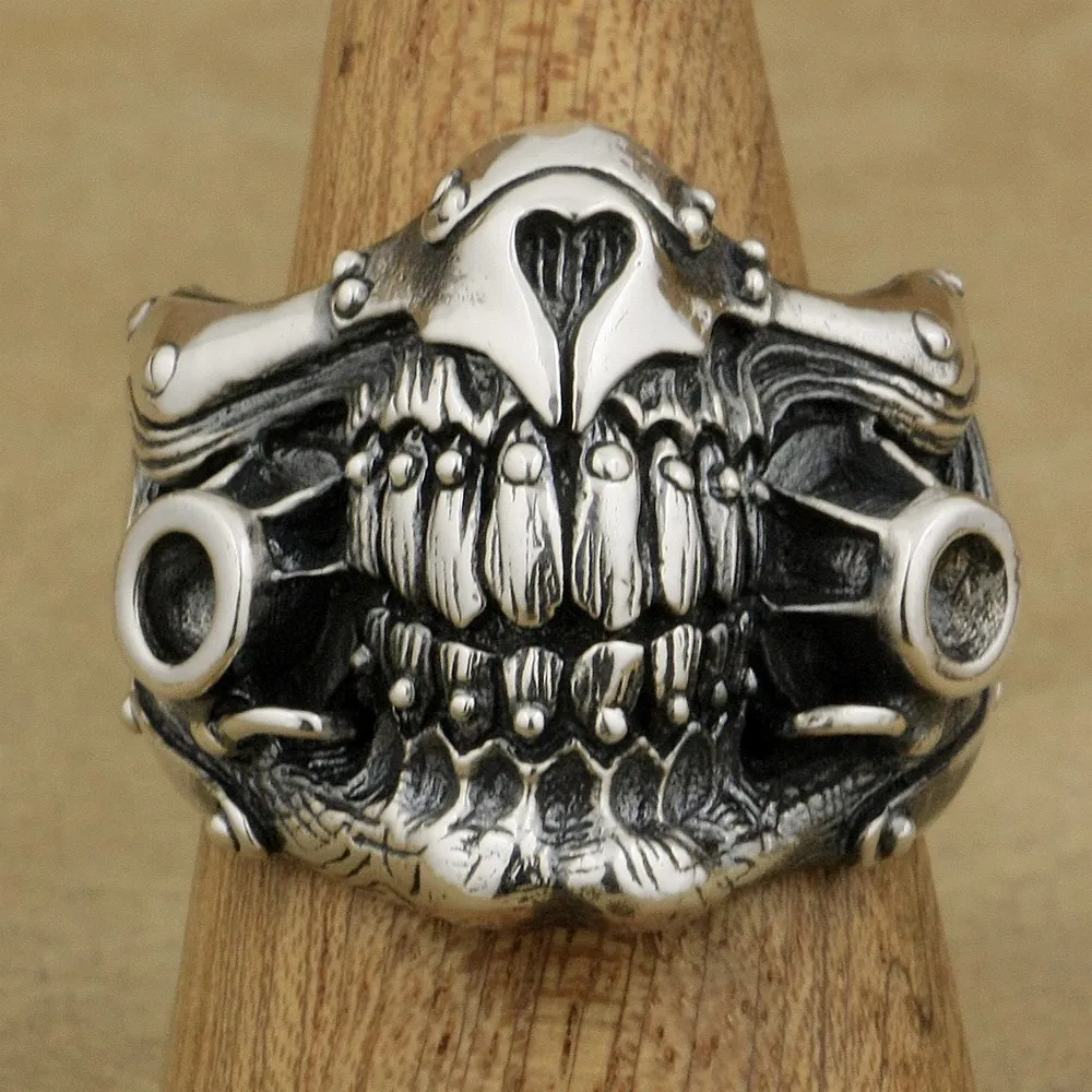 MAD MAX Immortan Joe кольцо 925 пробы серебро мужские байкерские череп 9Y021A