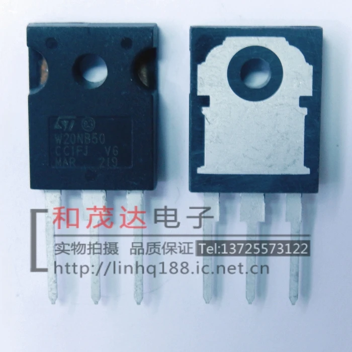 

Оригинальный Новый 5 шт./STW20NB50 W20NB50 TO247 TO-247