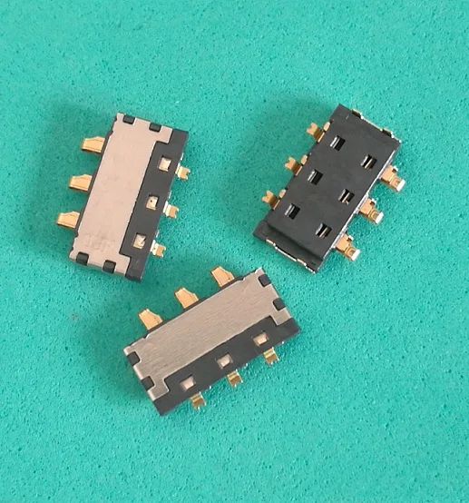 100 шт./лот FPC разъем батареи для Lenovo S898T A768T A936 A850 A355 S810T A358T контактный зажим на