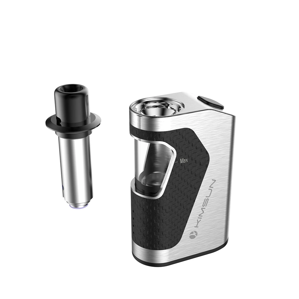 Kimsun STL CPRO мех Mod Kit 1500 мАч встроенный Батарея 2 мл бак 0.4ohm 316L SS катушки механических