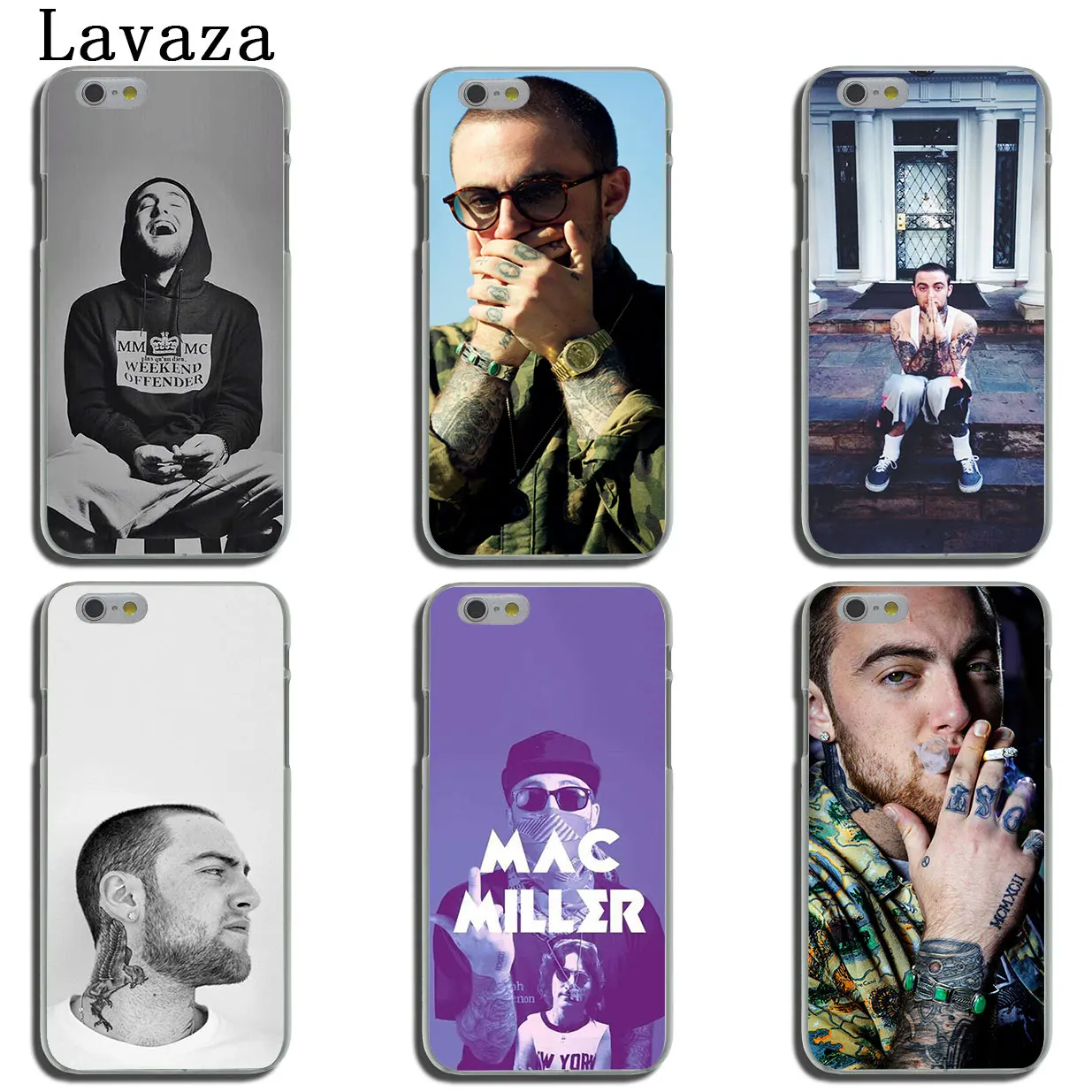 Твердый чехол для телефона Lavaza iPhone XR XS X 11 Pro Max 10 7 8 6 6S 5 SE 4 4|Чехлы-накладки| |