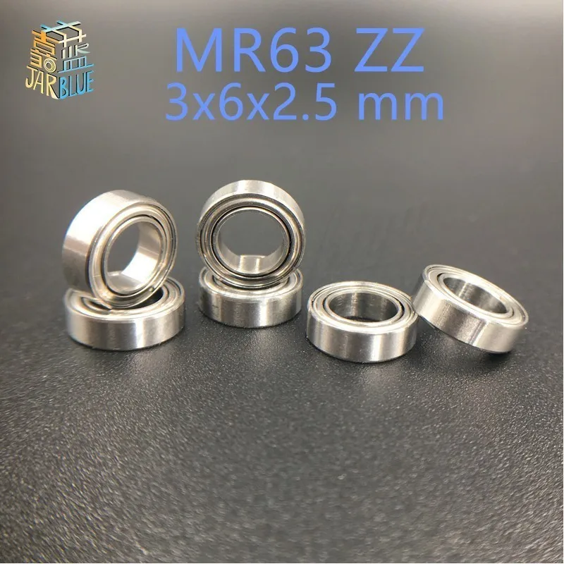 Низкоскоростные подшипники MR63ZZ L 630ZZ WA673ZZA 3x6x2 5 мм MR63 ZZ модель вертолета автомобиля